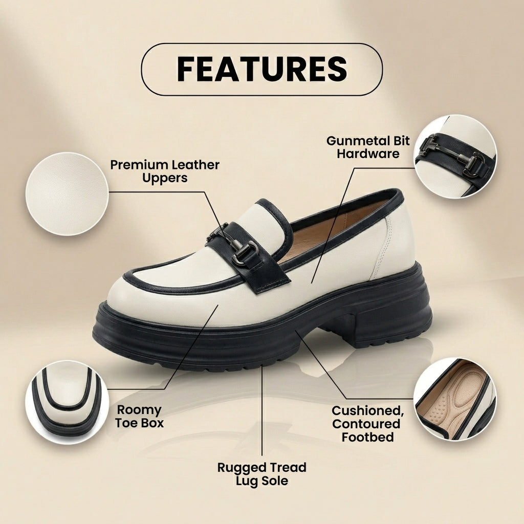 Vintage Inspired Orthopedic Loafers