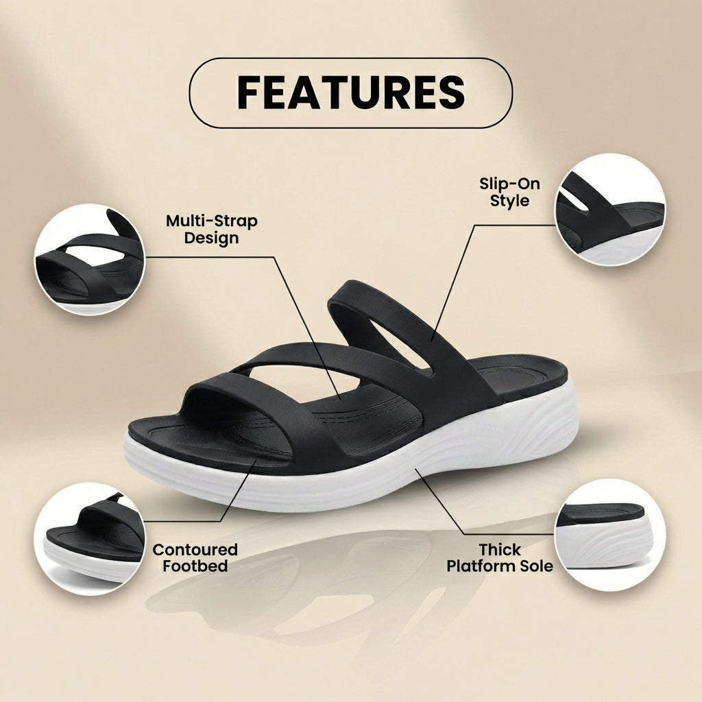 Classic Orthopedic Slippers with Timeless Style