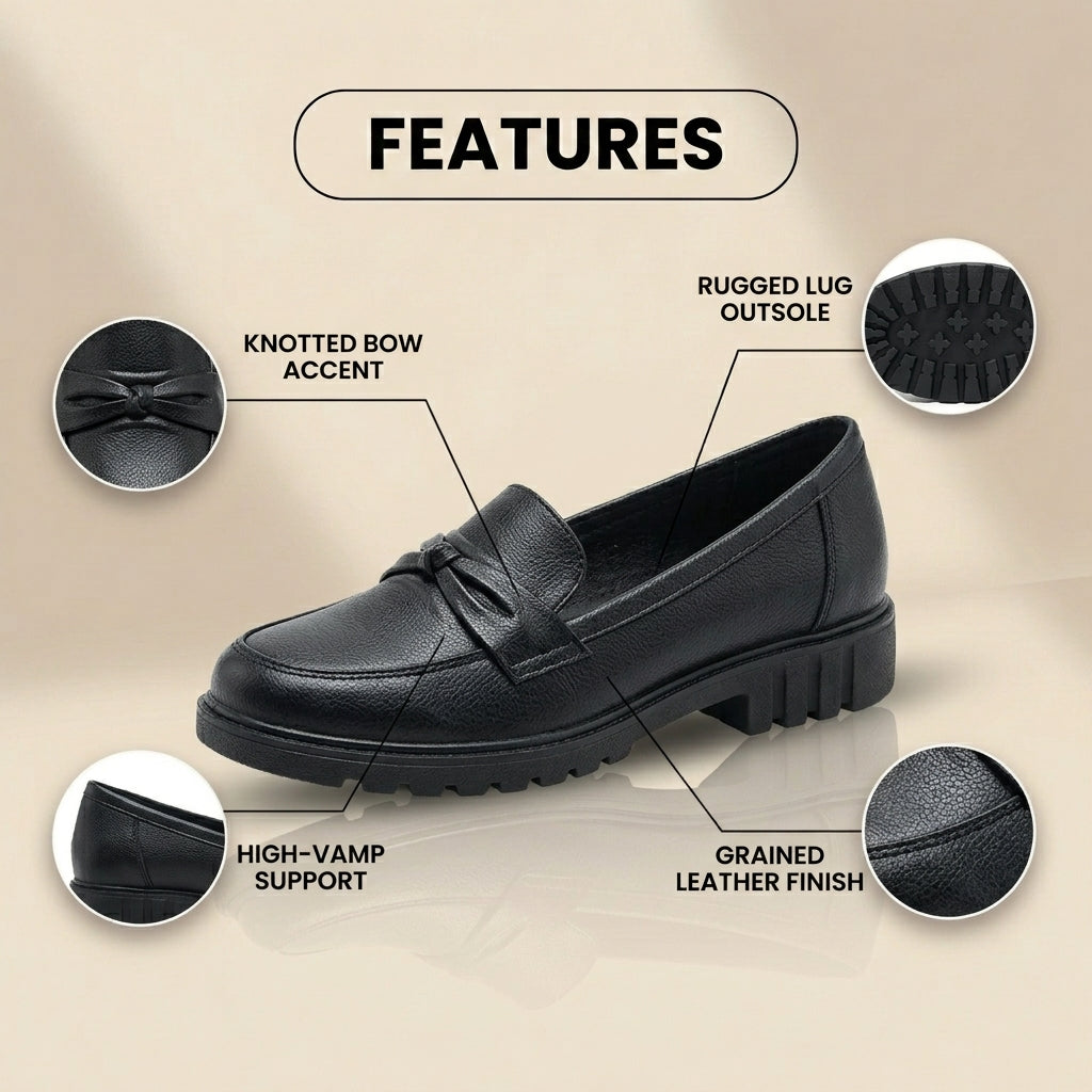 Classic Orthopedic Loafers with Timeless Style