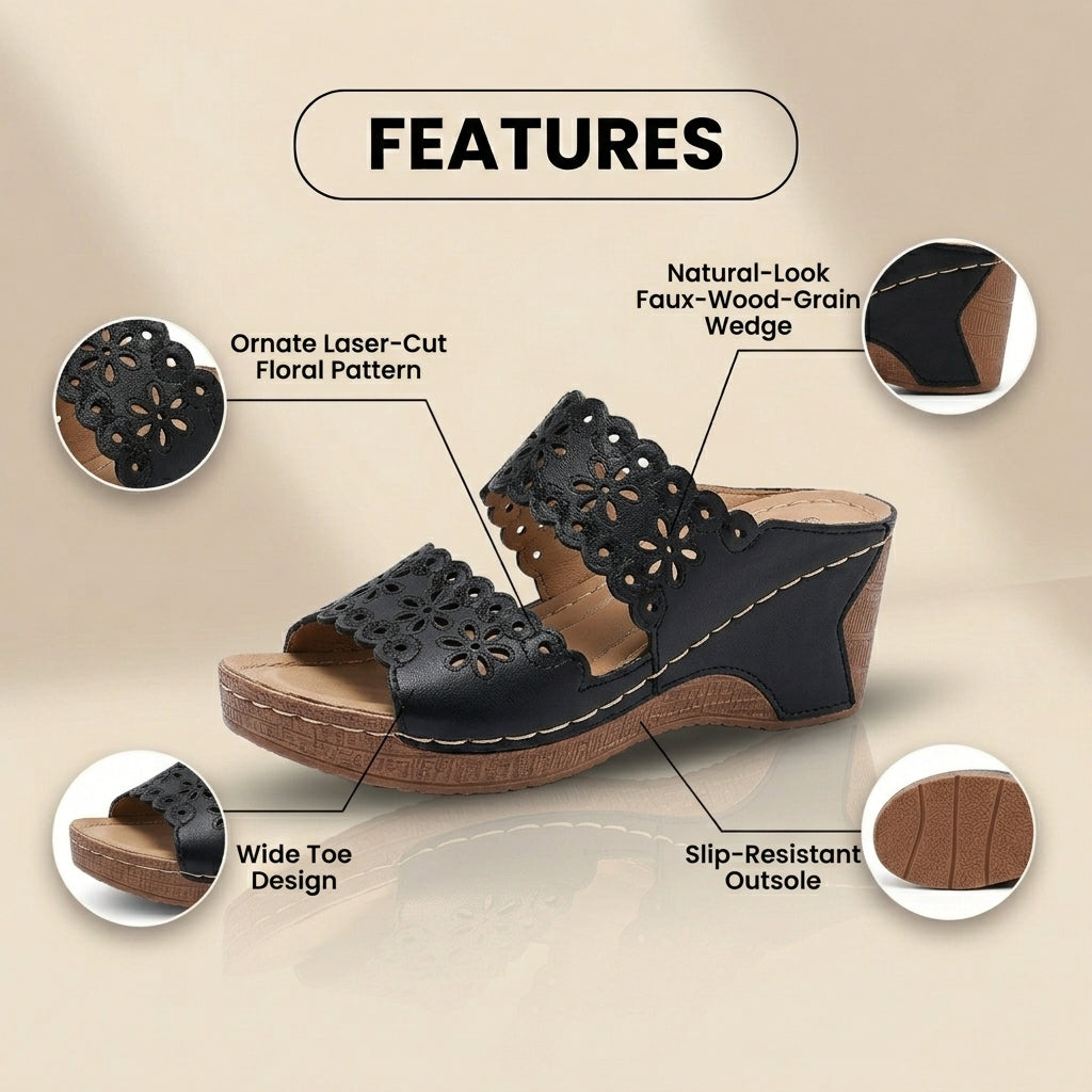 Vintage Inspired Orthopedic Sandals