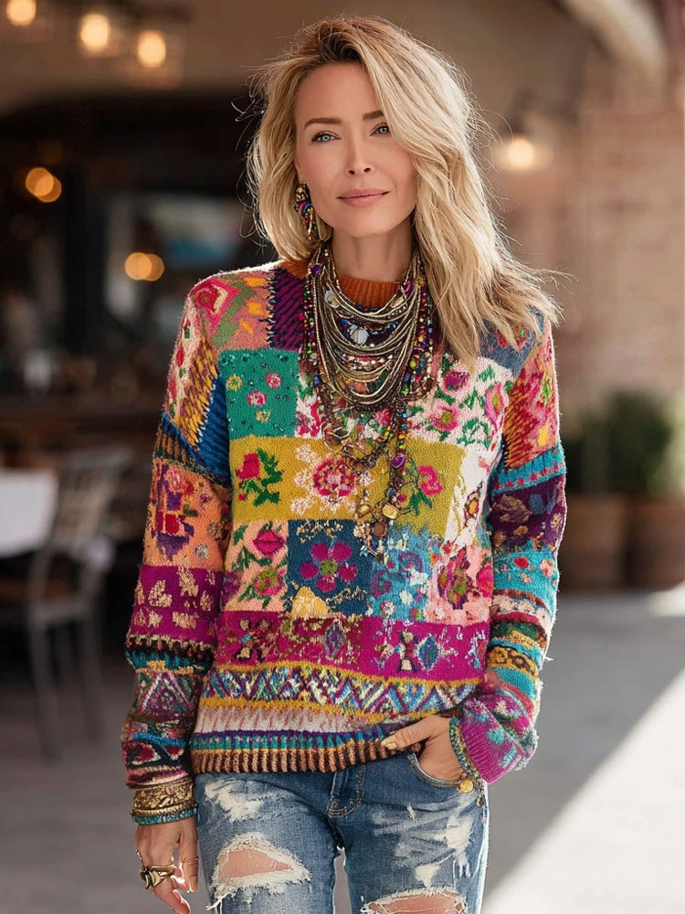 Well Tailored Sweater with a Graceful Silhouette