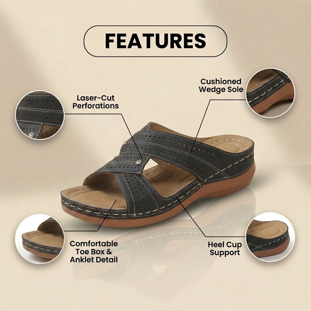 Classic Orthopedic Sandals with Timeless Style