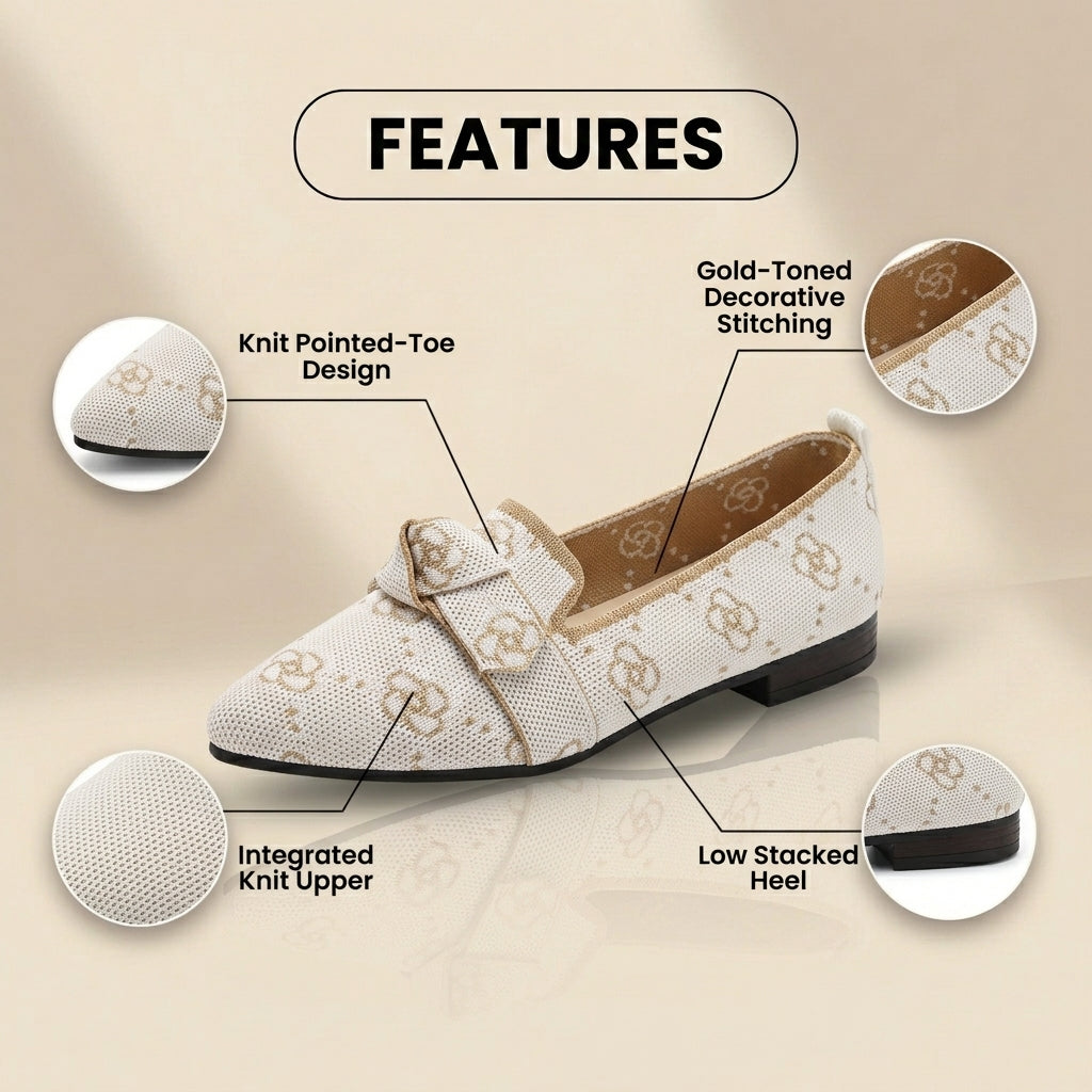 Classic Orthopedic Flats with Timeless Style