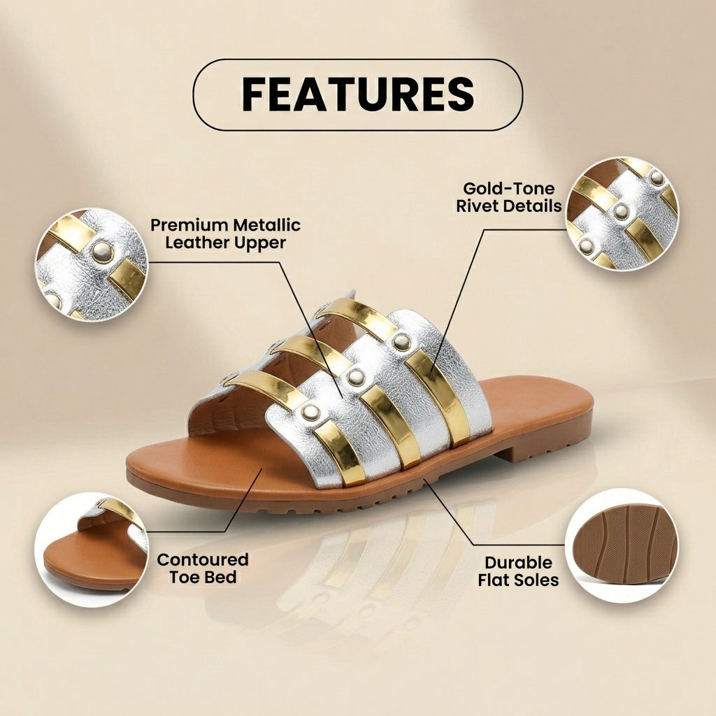Chic Orthopedic Slippers with Unique Design