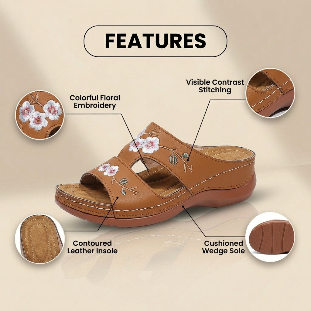 Classic Orthopedic Slippers with Timeless Style