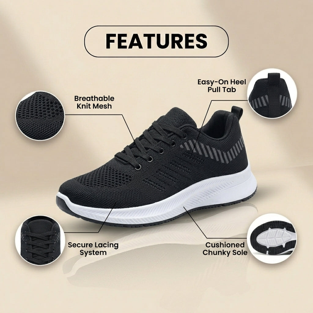 Graceful Orthopedic Sneakers for Modern Look