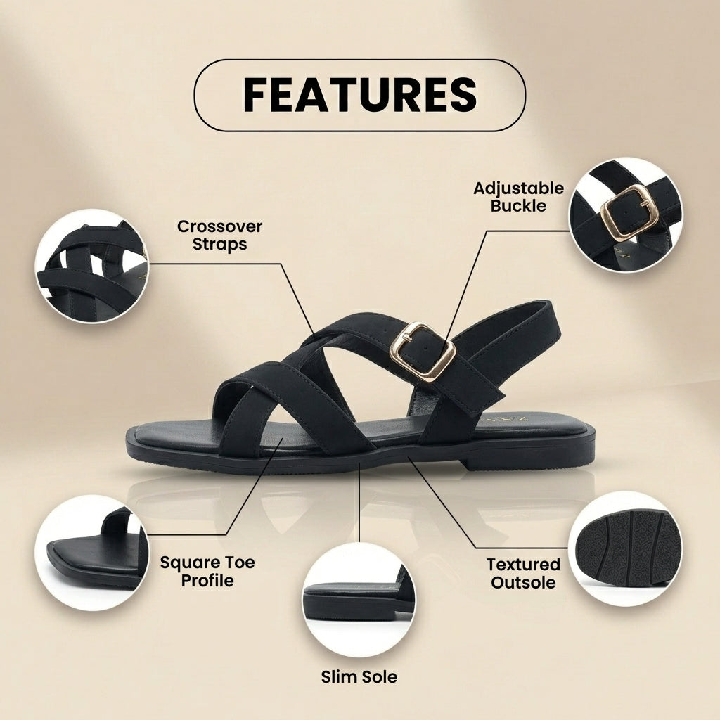 Vintage Inspired Orthopedic Sandals