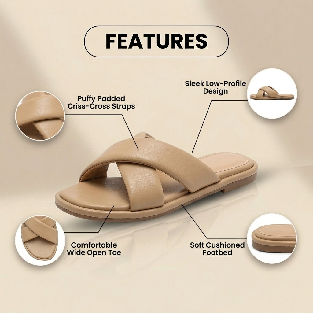 Elegant Orthopedic Slippers for Every Step