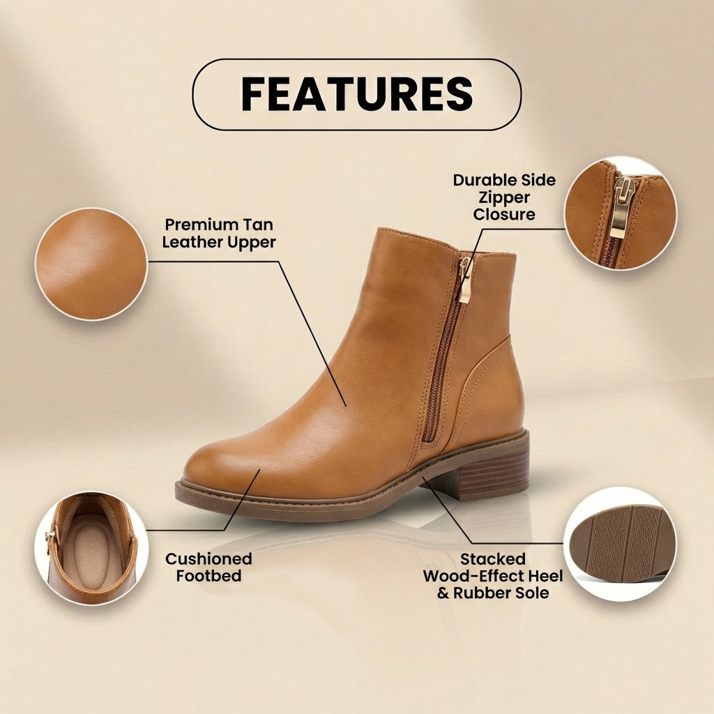 Chic Orthopedic Boots with Unique Design