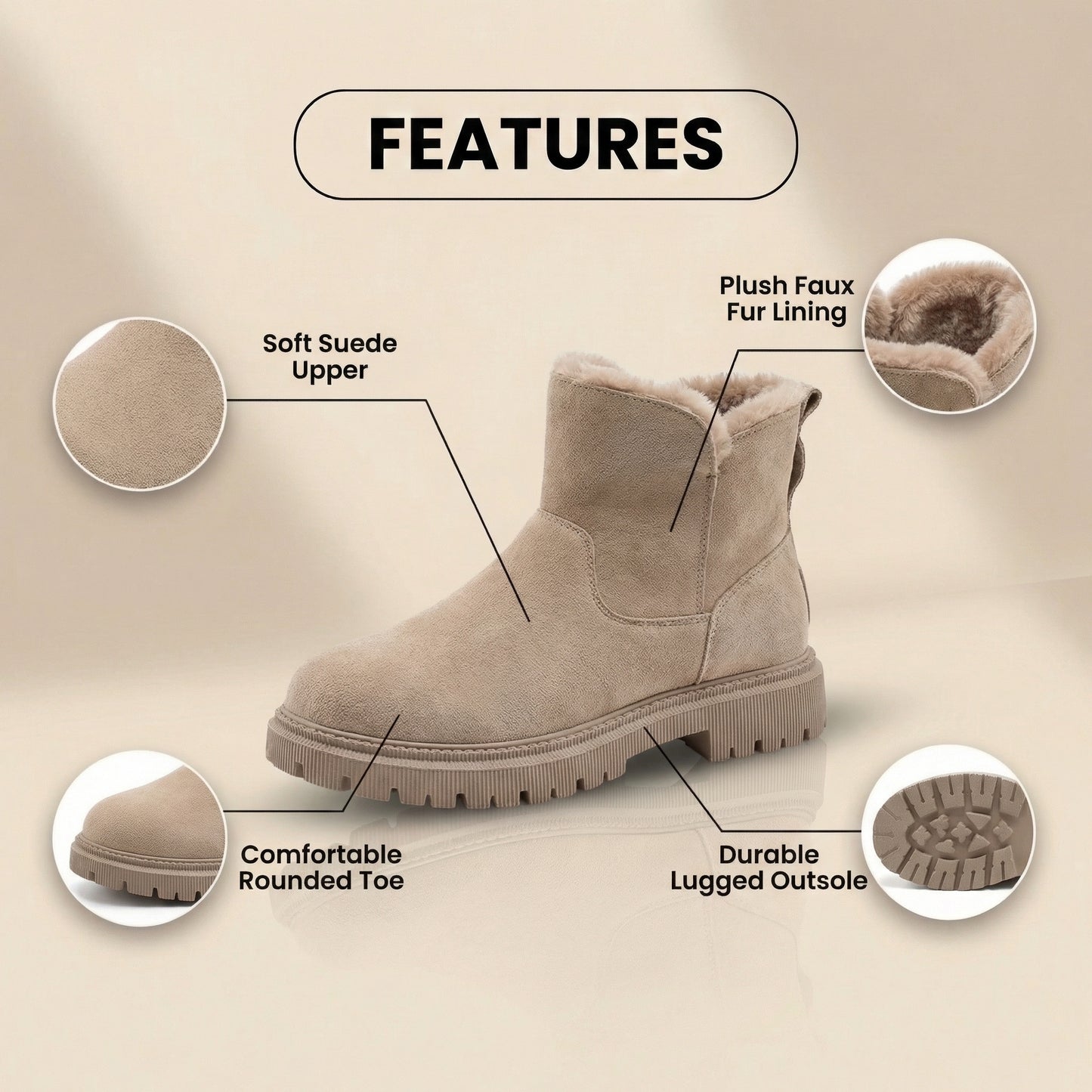 Graceful Orthopedic Boots for Modern Look