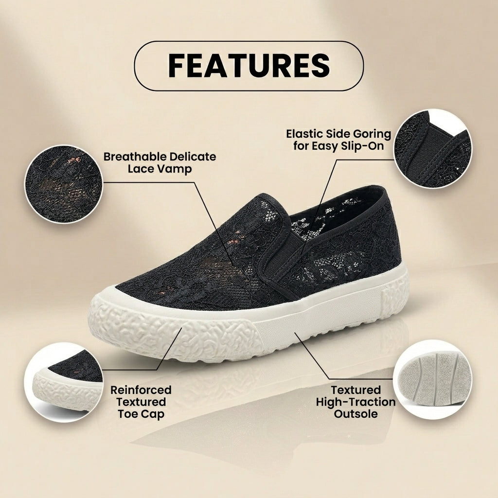 Graceful Orthopedic Flats for Modern Look