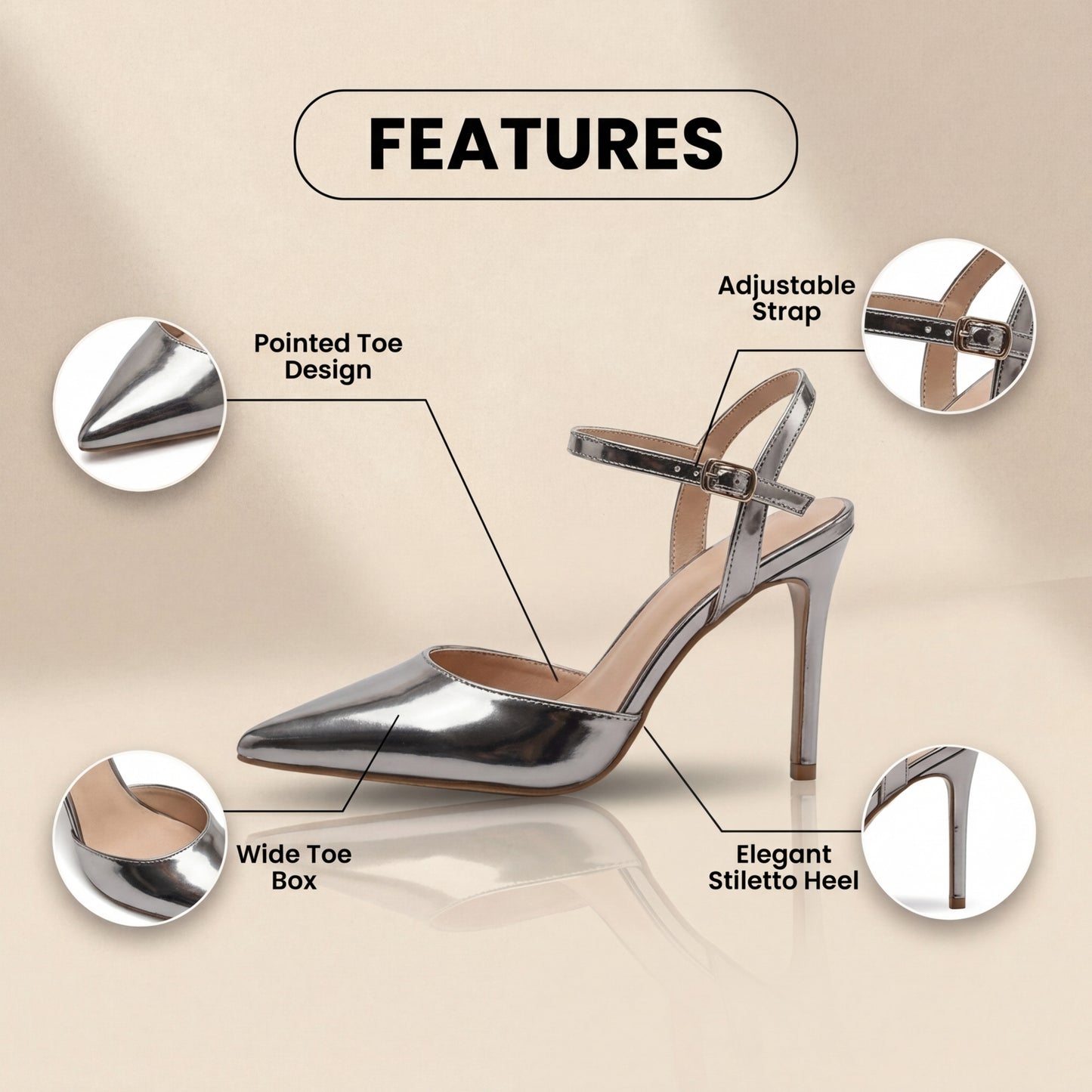 Graceful Orthopedic Sandals for Modern Look