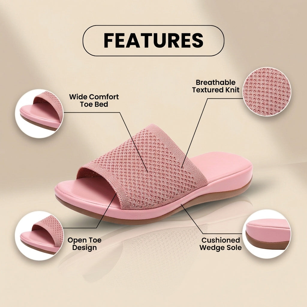 Classic Orthopedic Slippers with Timeless Style