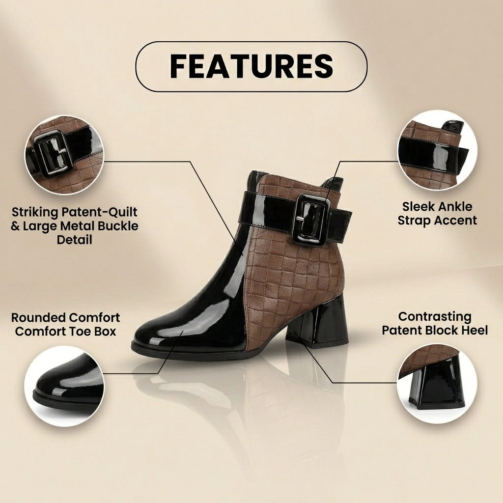 Chic Orthopedic Boots with Unique Design