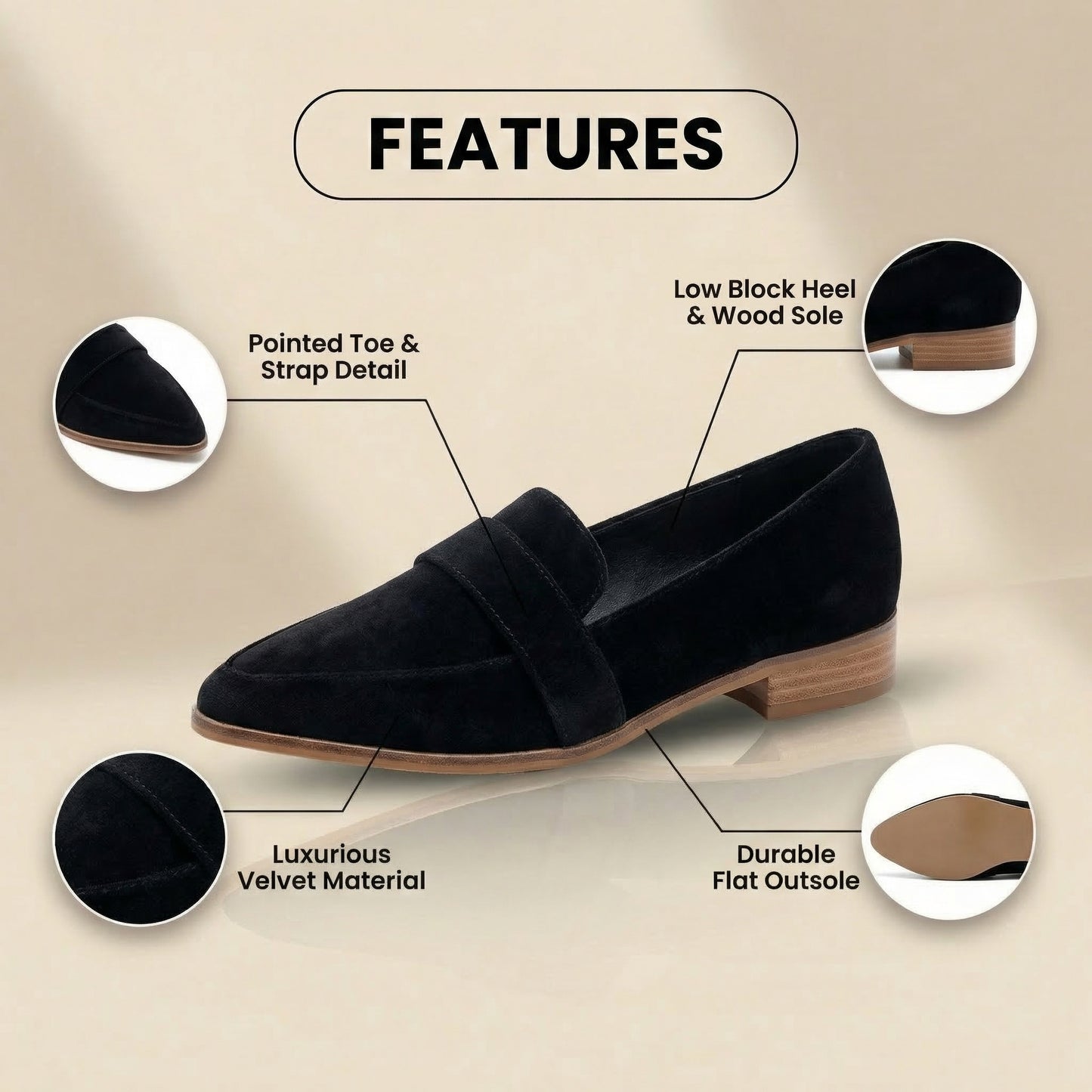 Classic Orthopedic Shoes with Timeless Style