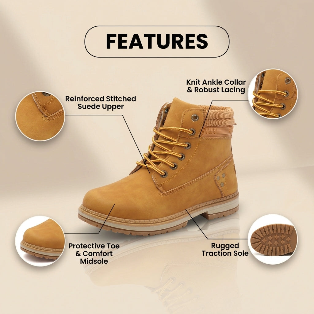 Graceful Orthopedic Boots for Modern Look