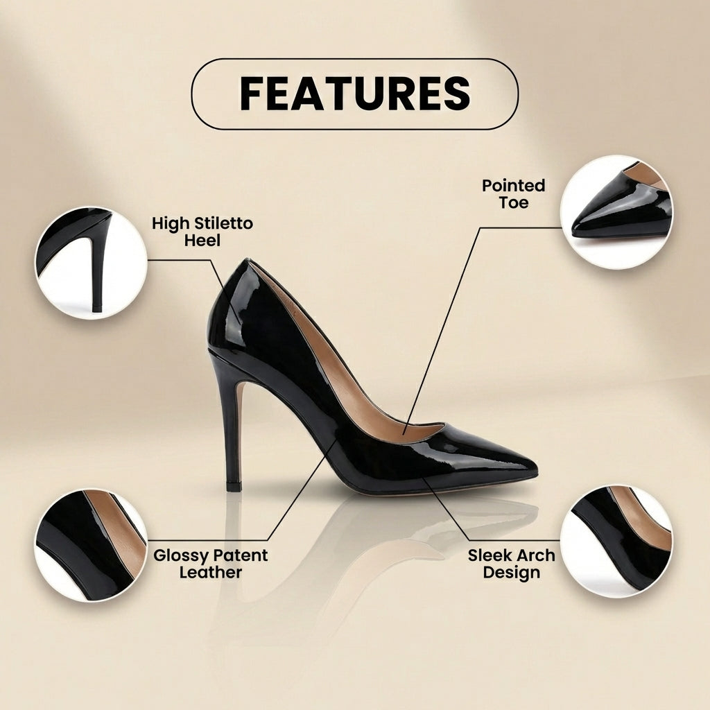 Classic Orthopedic Heels with Timeless Style