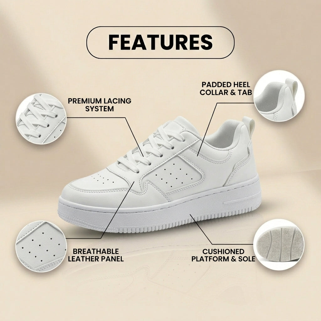 Vintage Inspired Orthopedic Sneakers