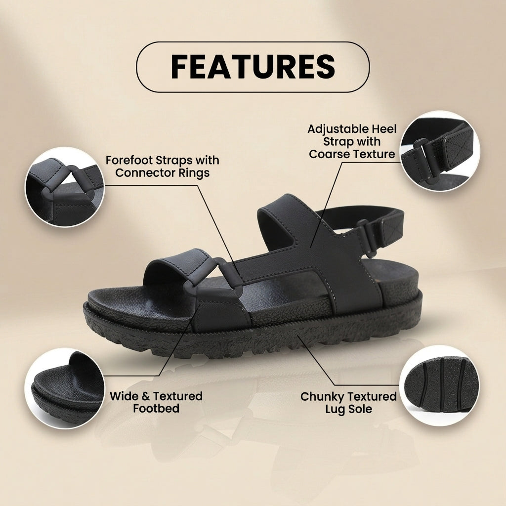 Vintage Inspired Orthopedic Sandals