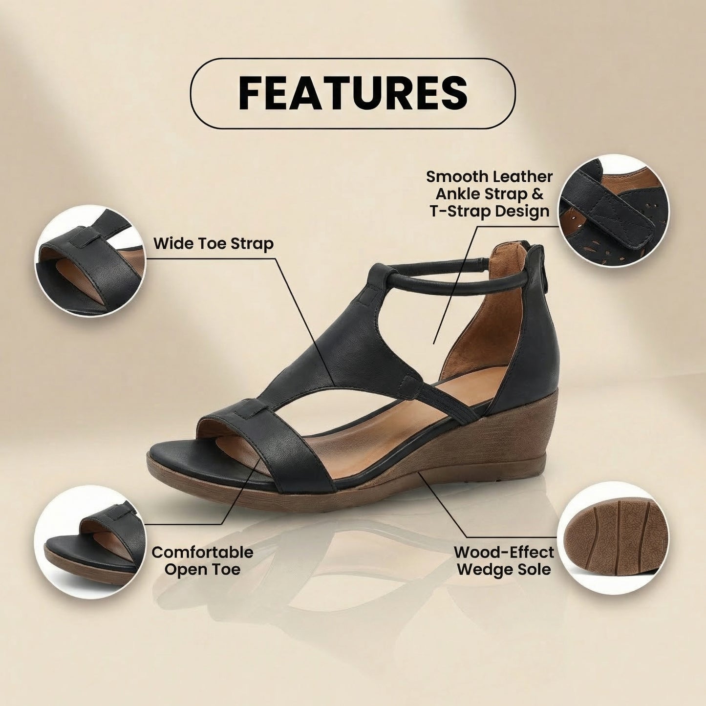 KS | Slim and airy sandals