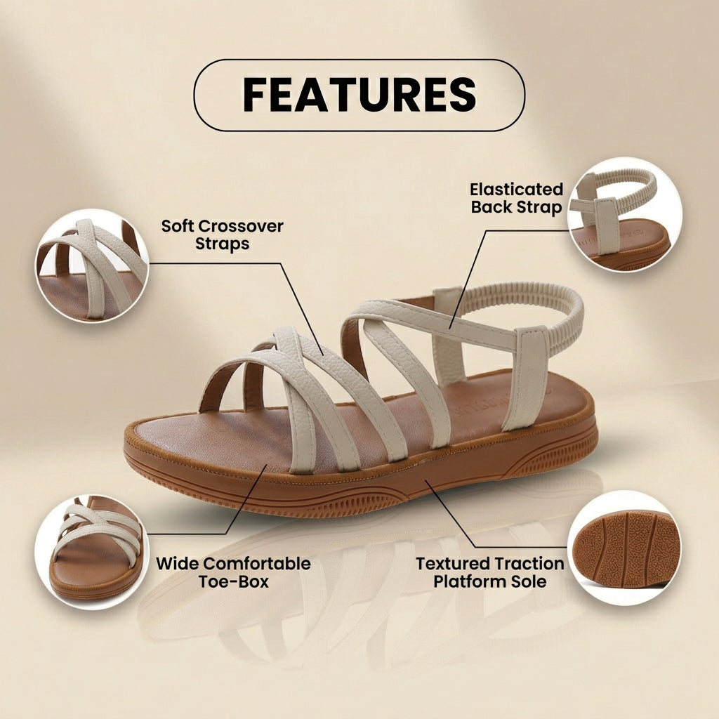 Graceful Orthopedic Sandals for Modern Look