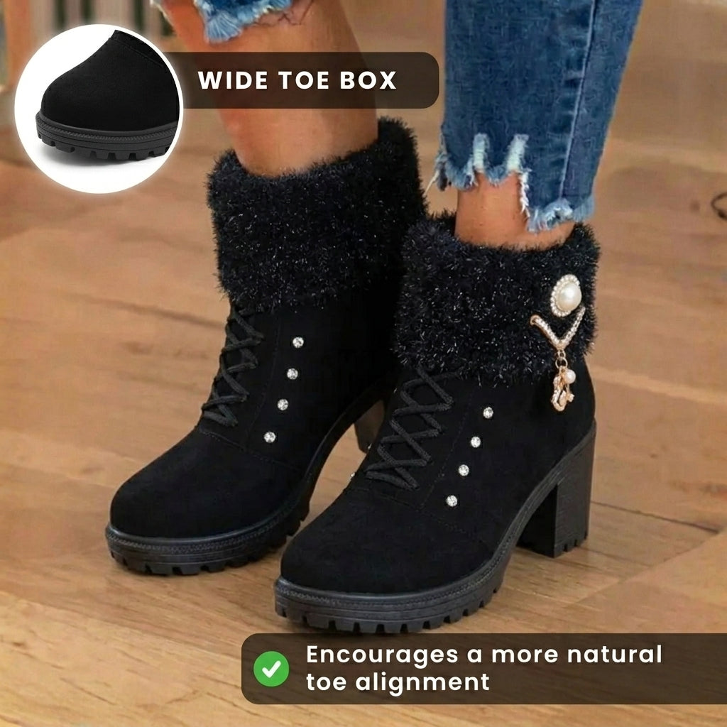 Chic Orthopedic Boots with Unique Design