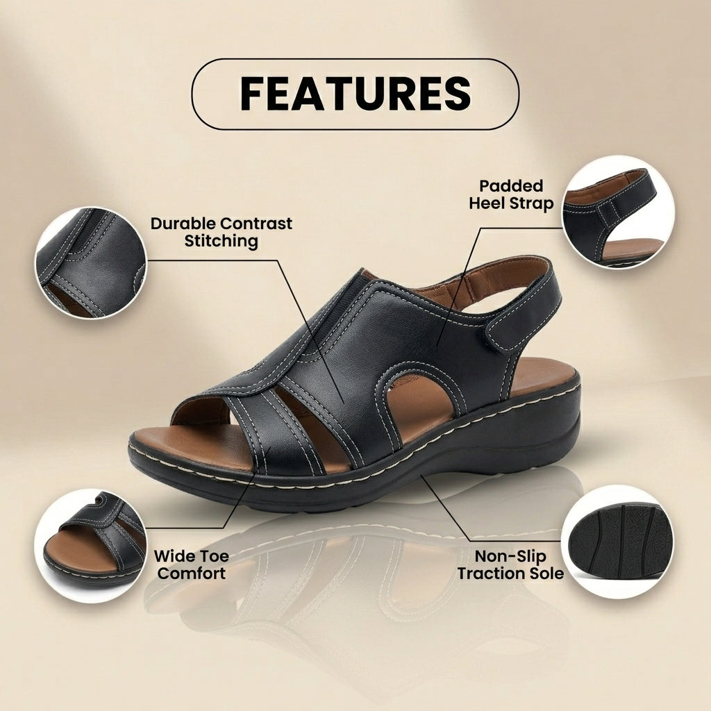 Graceful Orthopedic Sandals for Modern Look