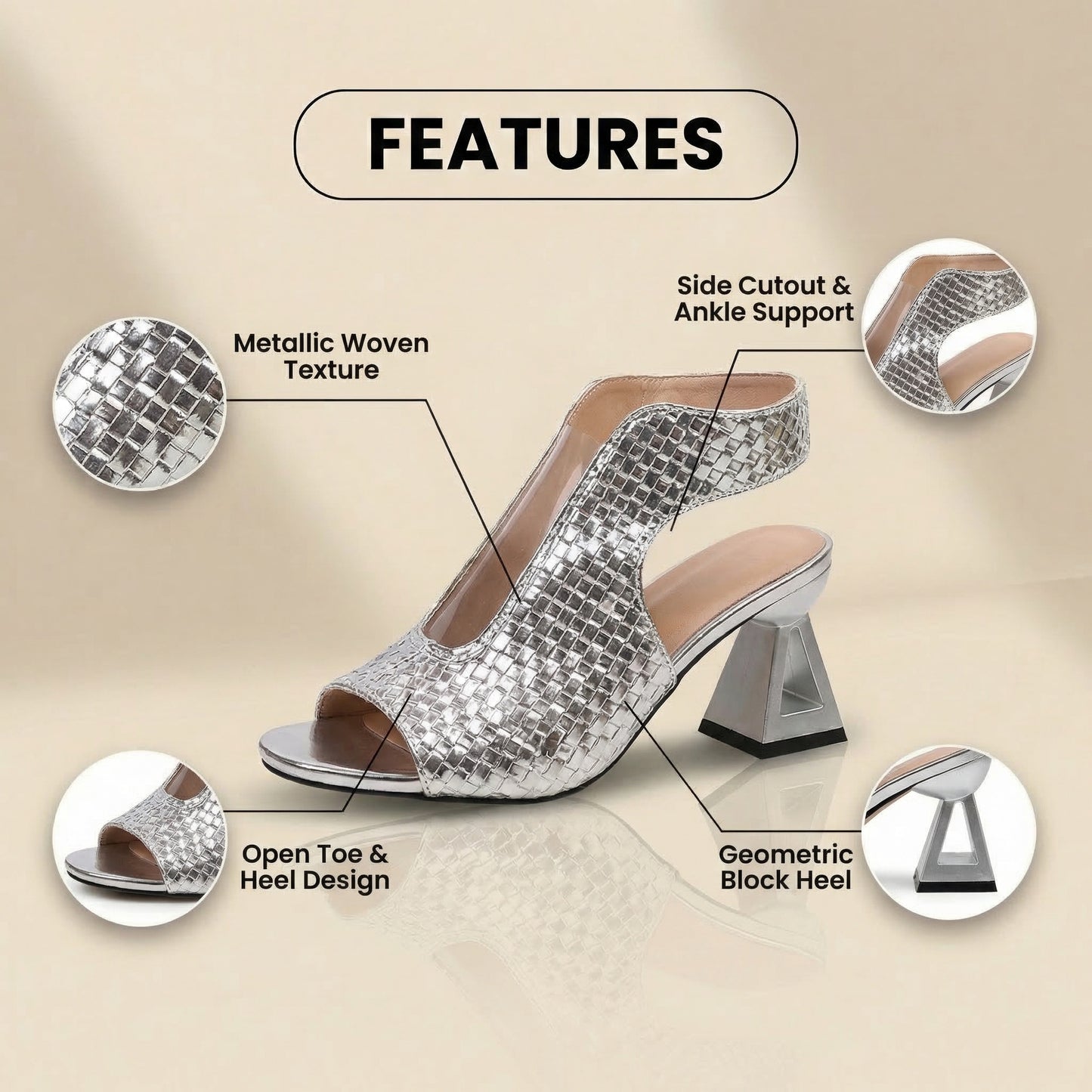 Chic Orthopedic Sandals with Unique Design