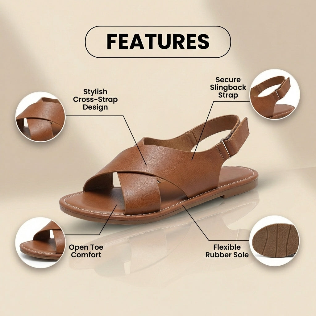 Classic Orthopedic Sandals with Timeless Style