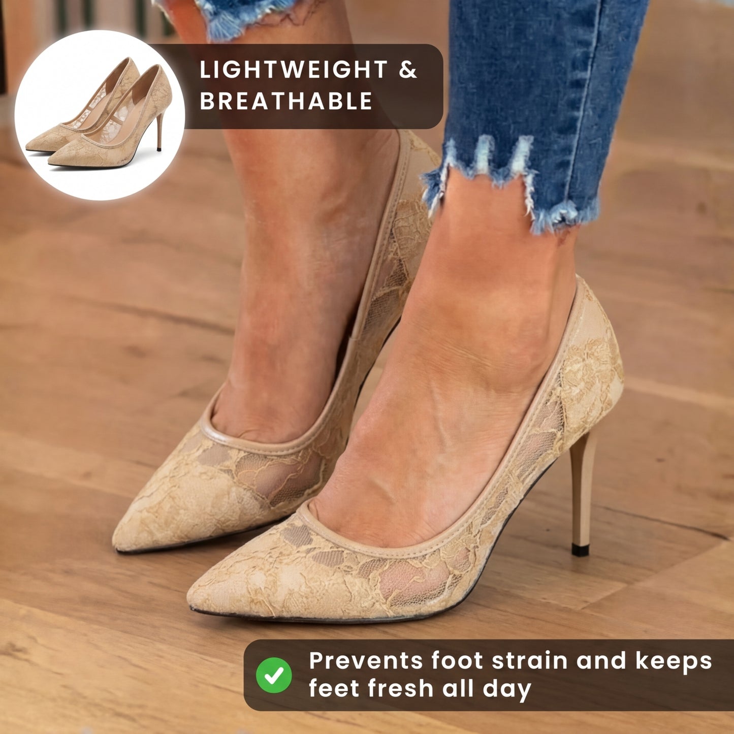 Classic Orthopedic Heels with Timeless Style