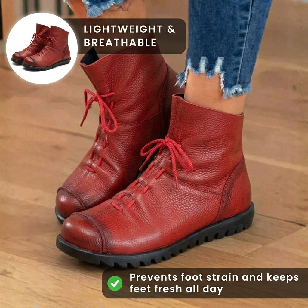 Vintage Inspired Orthopedic Boots