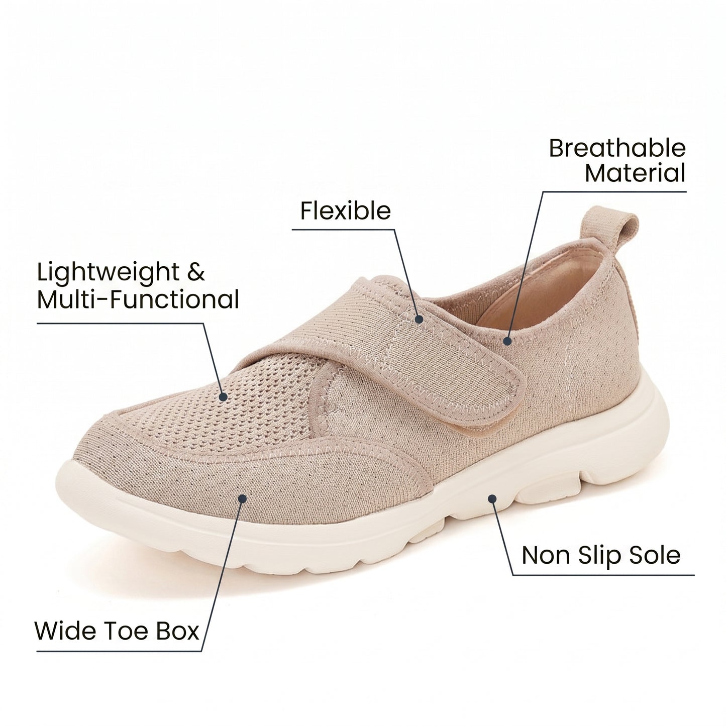 Classic Orthopedic Shoes with Timeless Style