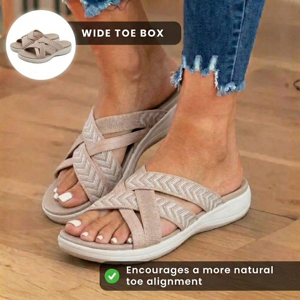 Chic Orthopedic Slippers with Unique Design