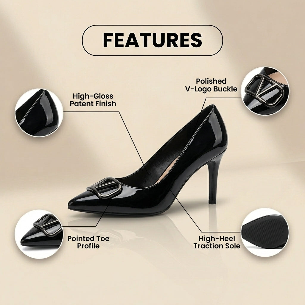 Vintage Inspired Orthopedic Heels