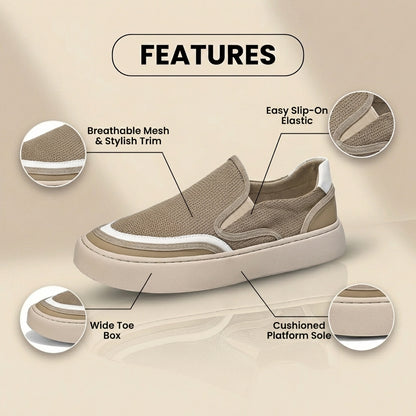 Classic Orthopedic Sneakers with Timeless Style