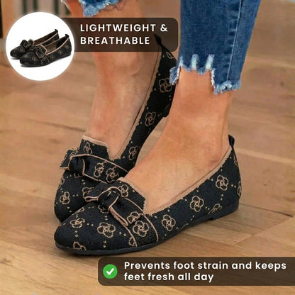 Classic Orthopedic Flats with Timeless Style
