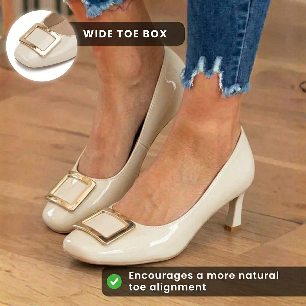 Classic Orthopedic Heels with Timeless Style