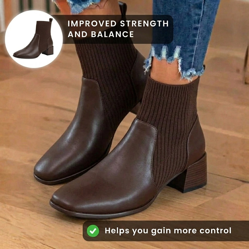 Chic Orthopedic Boots with Unique Design