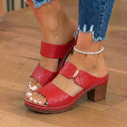 Vintage Inspired Orthopedic Slippers
