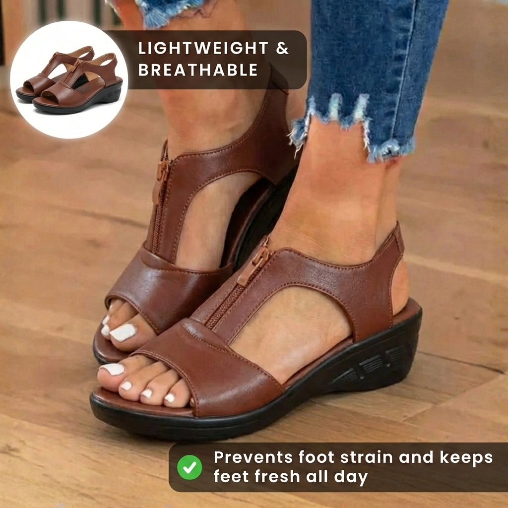 Vintage Inspired Orthopedic Sandals