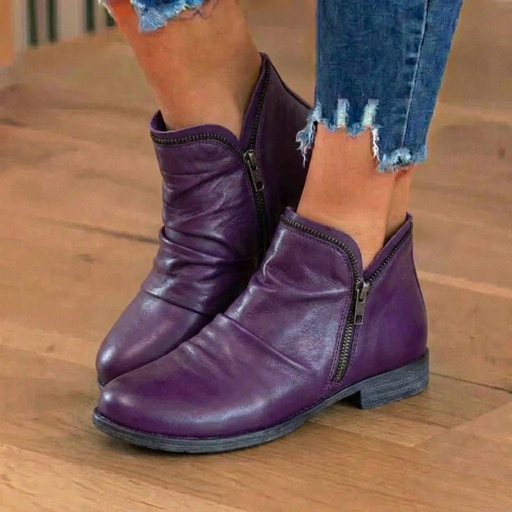 Classic Orthopedic Boots with Timeless Style