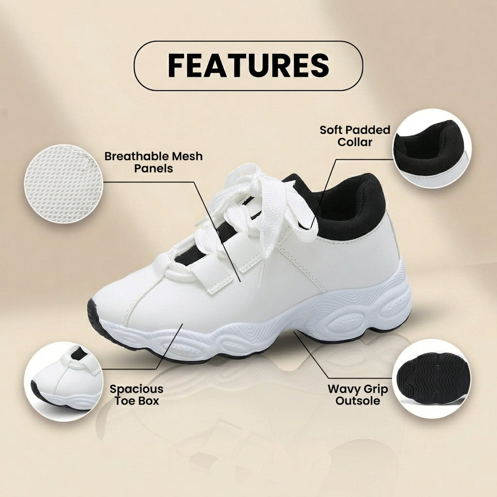 Vintage Inspired Orthopedic Sneakers