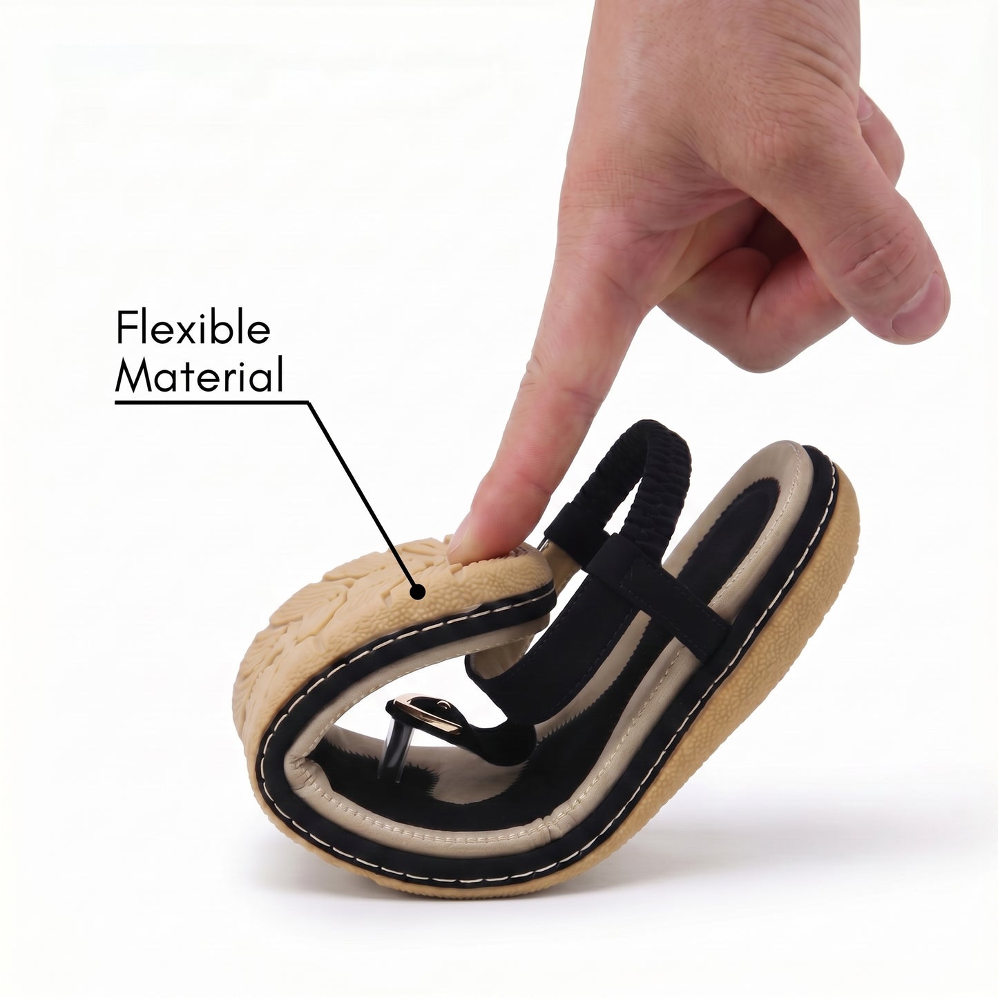 Graceful Orthopedic Flats for Modern Look