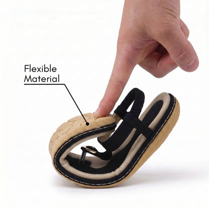 Graceful Orthopedic Flats for Modern Look
