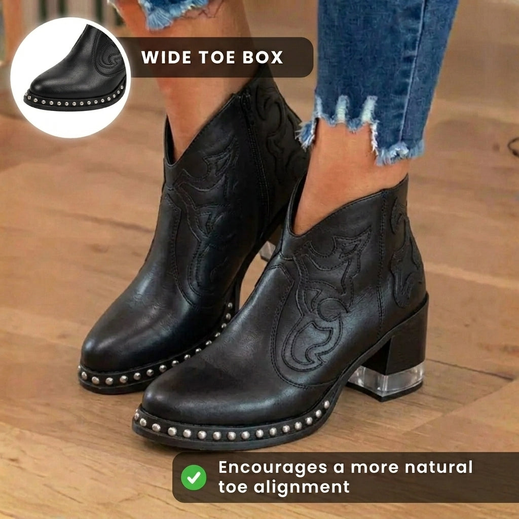 Classic Orthopedic Boots with Timeless Style
