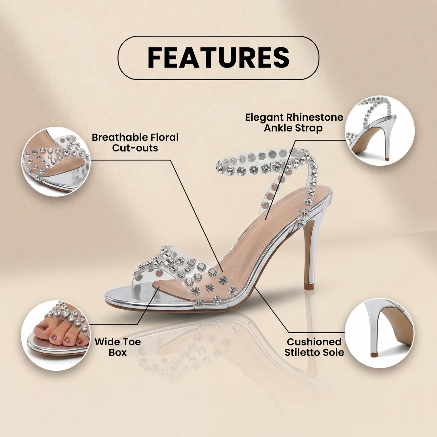 Classic Orthopedic Heels with Timeless Style