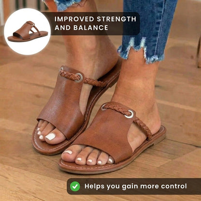 Classic Orthopedic Slippers with Timeless Style