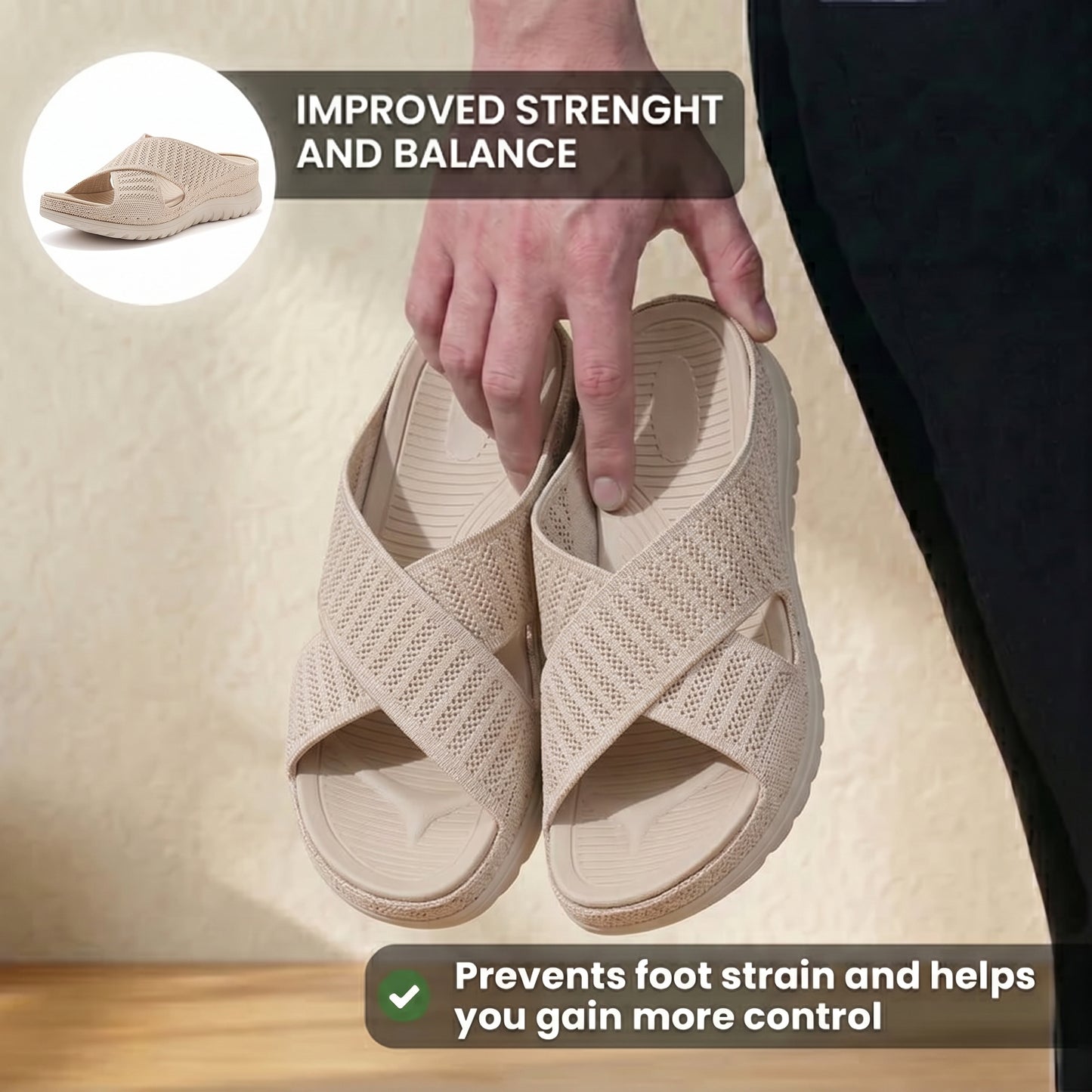 Graceful Orthopedic Sandals for Modern Look