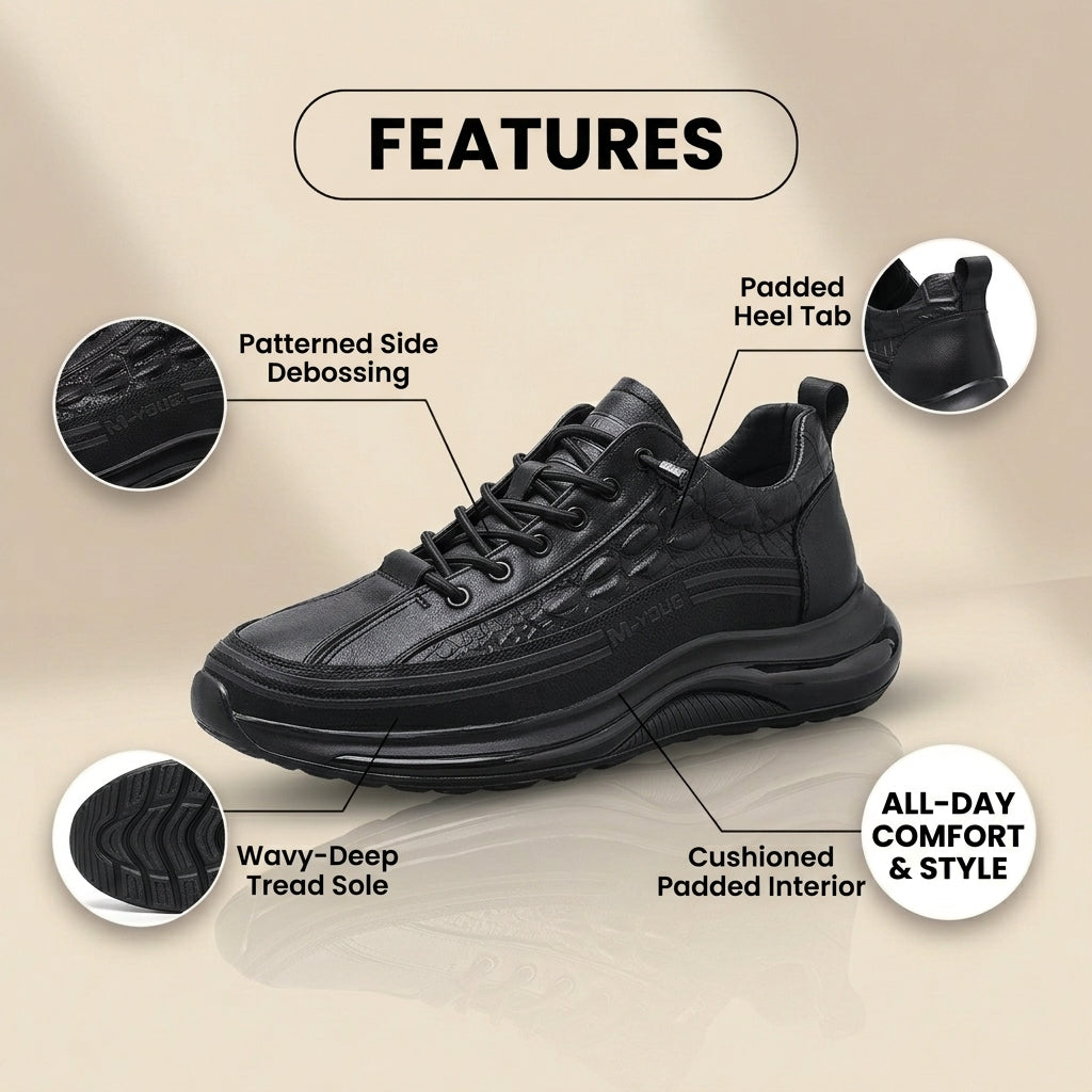 Classic Orthopedic Sneakers with Timeless Style