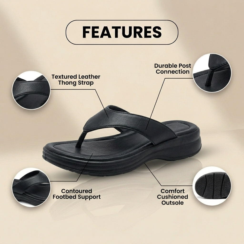 Vintage Inspired Orthopedic Slippers